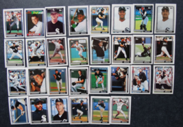 1992 Topps Micro Mini Chicago White Sox Team Set of 30 Baseball Cards - £5.50 GBP