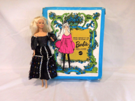 Barbie Vintage The World Of  Barbie Doll Case 1968 Mattel + 1966 Doll - £13.73 GBP