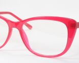 Sunoptic CP129A Milky Red EYEGLASSES GLASSES Cat-Eye PLASTIC FRAME 54-15... - $47.89