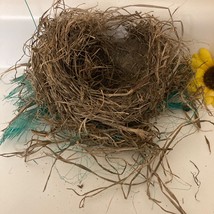 Authentic MI BIRD NEST Natural  6” Robin Woven Twig Spring  Farmhouse Co... - $18.95