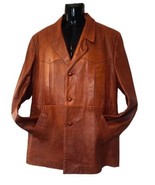 Vintage Leather Jacket Elegante by Grais Sz 44 Reg Made in USA Soft Supp... - £58.35 GBP