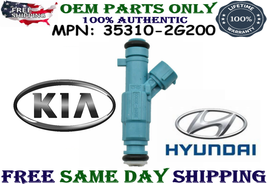 SINGLE GENUINE Hyundai BRAND NEW Fuel Injector for 2010 Hyundai Tucson 2... - $79.19