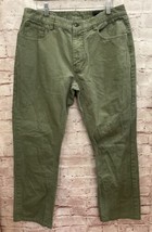Vineyard Vines 5-Pocket Canvas Pants Green 34x29(altered) - £30.66 GBP
