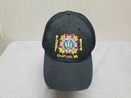 Veterans Of Foreign Wars Post 824 Grafton Va Adjustable Trucker Hat (A13) - £10.89 GBP