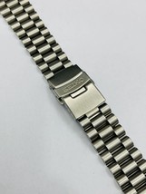 22mm Seiko straight lugs stainless steel gents watch strap,New.(MU-02) - £23.64 GBP