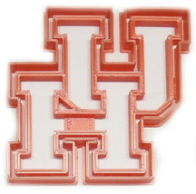 6x University of Houston Fondant Cutter Cupcake Topper 1.75 IN USA FD2634 - £6.38 GBP