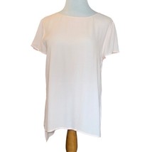 Yumi Kim Tribeca Tee Women&#39;s Pink Cap Sleeve Scoop Open Back Top Sz S NW... - $12.99