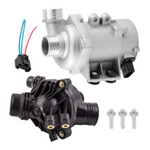 Electric Water Pump + Thermostat Kit For BMW 328i 528i 530xi 525xi X3 X5... - $143.41