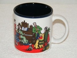 VINTAGE POTPOURRI PRESS HOLIDAY SEASON CERAMIC COFFEE MUG JAPAN EUC - £15.74 GBP