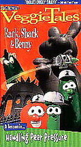 USED VeggieTales Rack, Shack &amp; Benny VHS Tape 2127 - £6.32 GBP