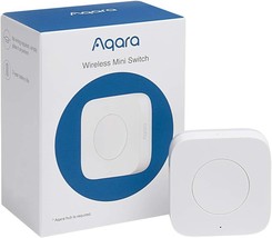 Aqara Wireless Mini Switch, Requires Aqara Hub, Zigbee, Works With Ifttt. - £28.83 GBP