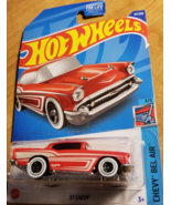 Hot Wheels &#39;57 Chevy Red #44 44/250 2022 Chevy Bel Air Series 3/5 - $92.05 MXN