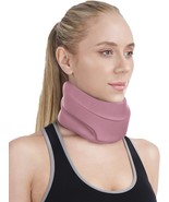 Cervical Collar Relief Neck Brace Pain/Support Soft Foam Pink (12.6-15.8... - $21.73
