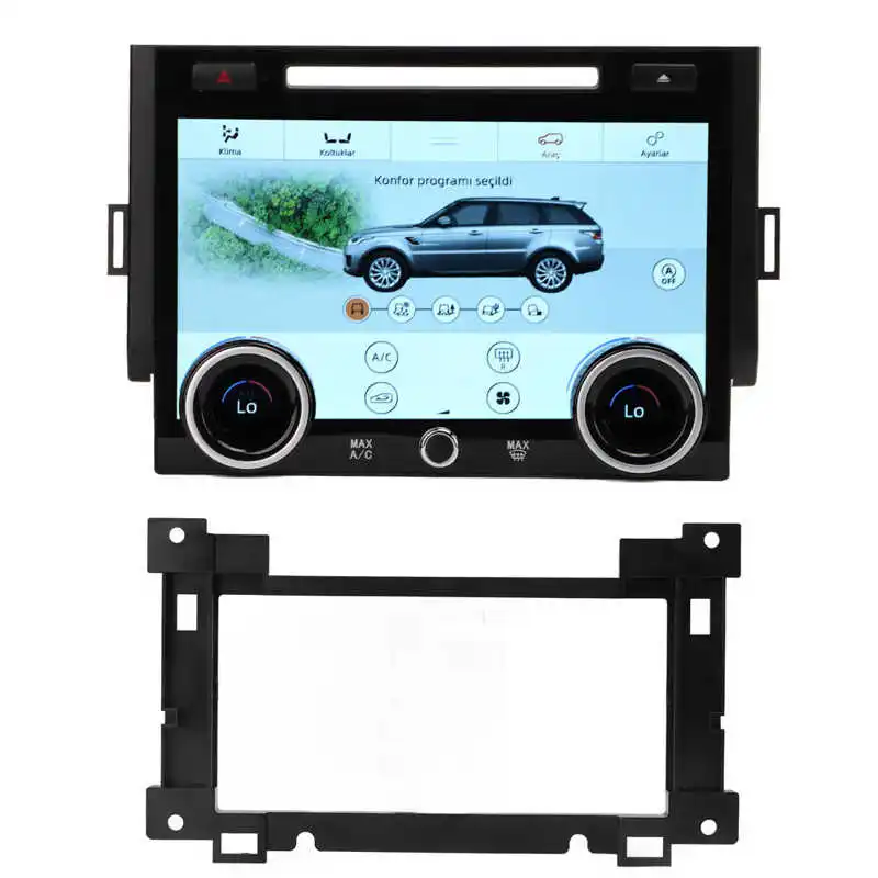 AC Panel 10in LCD Touch Screen with CD Slot Climate Control Panel Replac... - £262.78 GBP