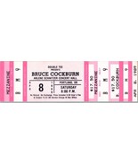 Bruce Cockburn Untorn Concert Ticket Stub April 8 1989 Portland Orgeon - £19.75 GBP