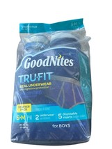 Goodnites TRU-FIT Real Underwear/Nighttime Protection BOYS Starter Pack S/M - $454.90 MXN