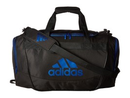 adidas Defender II Medium Duffel Bag, 5141793 Black/Blue - $49.95