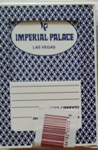  Imperial Palace Las Vegas Playing Cards, Used &amp; Sealed - £4.67 GBP