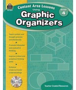 Content Area Lessons Using Graphic Organizers Teacher Created Resources ... - £6.39 GBP
