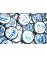 100 Bud Light Heineken Labatt Blue Light Michelob Ultra Saranac Bottle Caps - £6.28 GBP