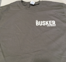 The Busker Irish Whiskey graphics T shirt unisex large - $19.75