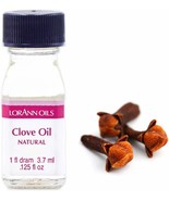Natural CLOVE Oil Liquid extract flavoring hard candy 1 dram = 0.125 oz ... - $32.43 CAD