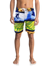 NWT SURF SUMMER SURF BEACH MEN&#39;S SWIMWEAR TRUNKS SLIM FIT BOARD SHORTS S... - £7.03 GBP