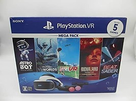 Sony Playstation Vr Mega Paquete PS4 CUHJ-16010 Realidad Virtual Auriculares Sin - £211.41 GBP
