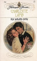 For Adults Only (paperback romance novel) Charlotte Lamb - £4.72 GBP