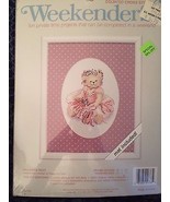 Weekenders Cross Stitch Kit BALLERINA BEAR 02733 Sunrise Publications - £5.97 GBP