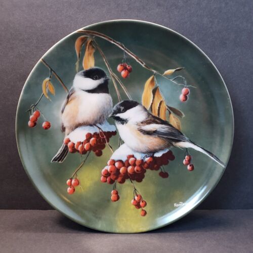 Knowles 1986 The Chickadee by Kevin Daniel 8.5" Limited Edition Plate - $18.00