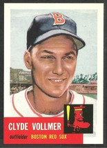 1991 Boston Red Sox Clyde Vollmer 1953 Topps Archive Baseball Card 32 - £0.39 GBP