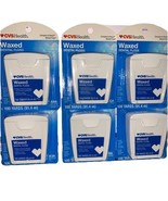 CVS Health Waxed Dental Floss Tooth Floss 100 Yards Lot of 6 Packs - $21.31 CAD