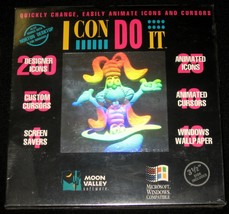 Icon Do It (PC, 3 1/2&quot; Disk) Moon Valley Software - 1992 USA - £31.87 GBP