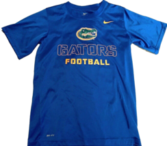 Nike Florida Gators Football Boy&#39;s Size 6 DRI-FIT Shirt Nwt - £14.36 GBP