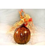 Dark Brown Decorative Thanksgiving Gourd - £6.17 GBP