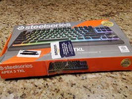 READ - steelseries apex 3 tkl rgb gaming keyboard - £54.60 GBP