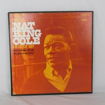 Nat King Cole Deluxe Box Set 3 Vinyl Records 1968 Capitol Records Easy Listening - £15.46 GBP