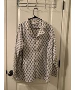 John Weitz Men&#39;s Printed Long Sleeve Button-Up Shirt Size 2XL Multi-Color - $65.24 CAD