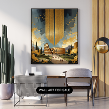 Luxury Colosseum Printable Wall Art color - $3.99