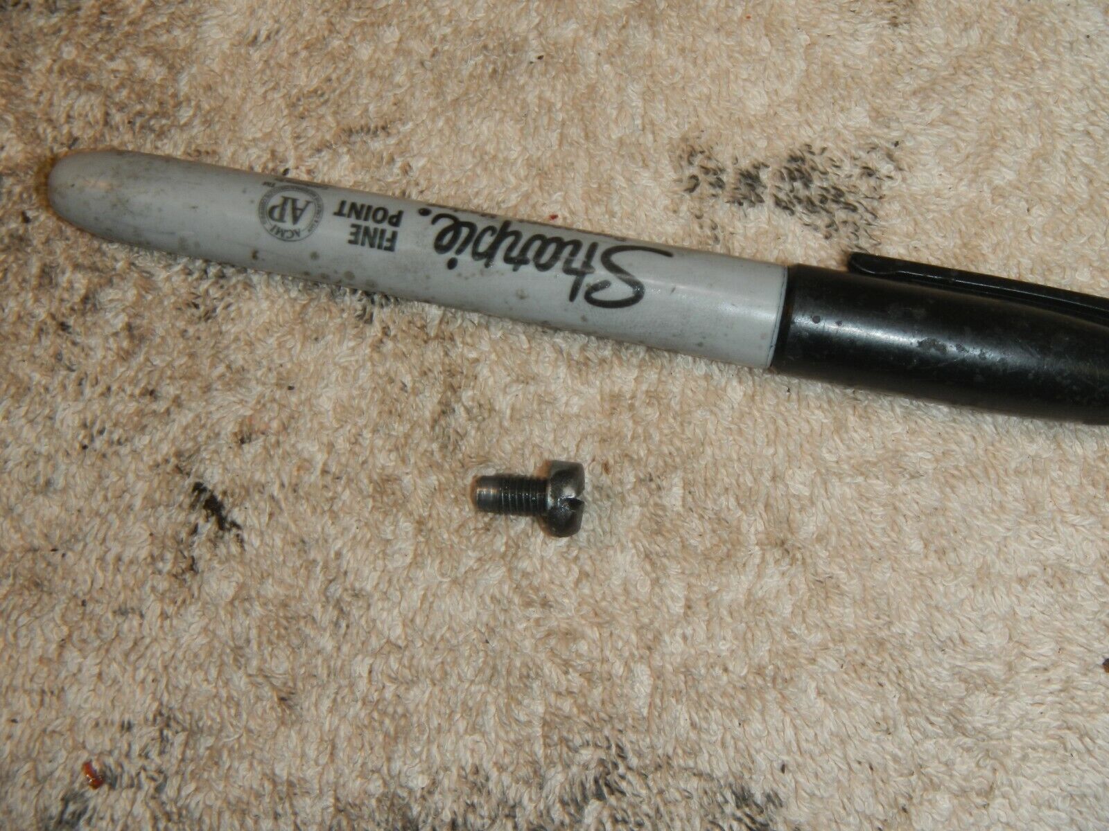Clutch lifter release shaft retainer bolt 1982 Husqvarna 430 XC XC430 43... - $14.84