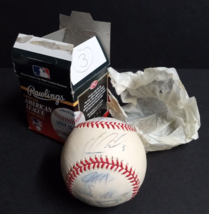 2006 Tampa Bay Devil Rays Team Signed American League Baseball (10 autographs) c - £32.04 GBP