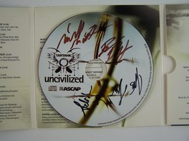 Tartanic Uncivilized CD Signed/Autographed by Band - £34.10 GBP