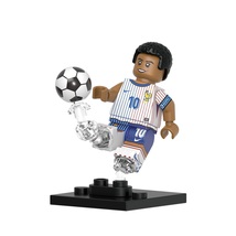 Kylian Mbappe France team Football Player Minifigures Building Toys - £3.16 GBP