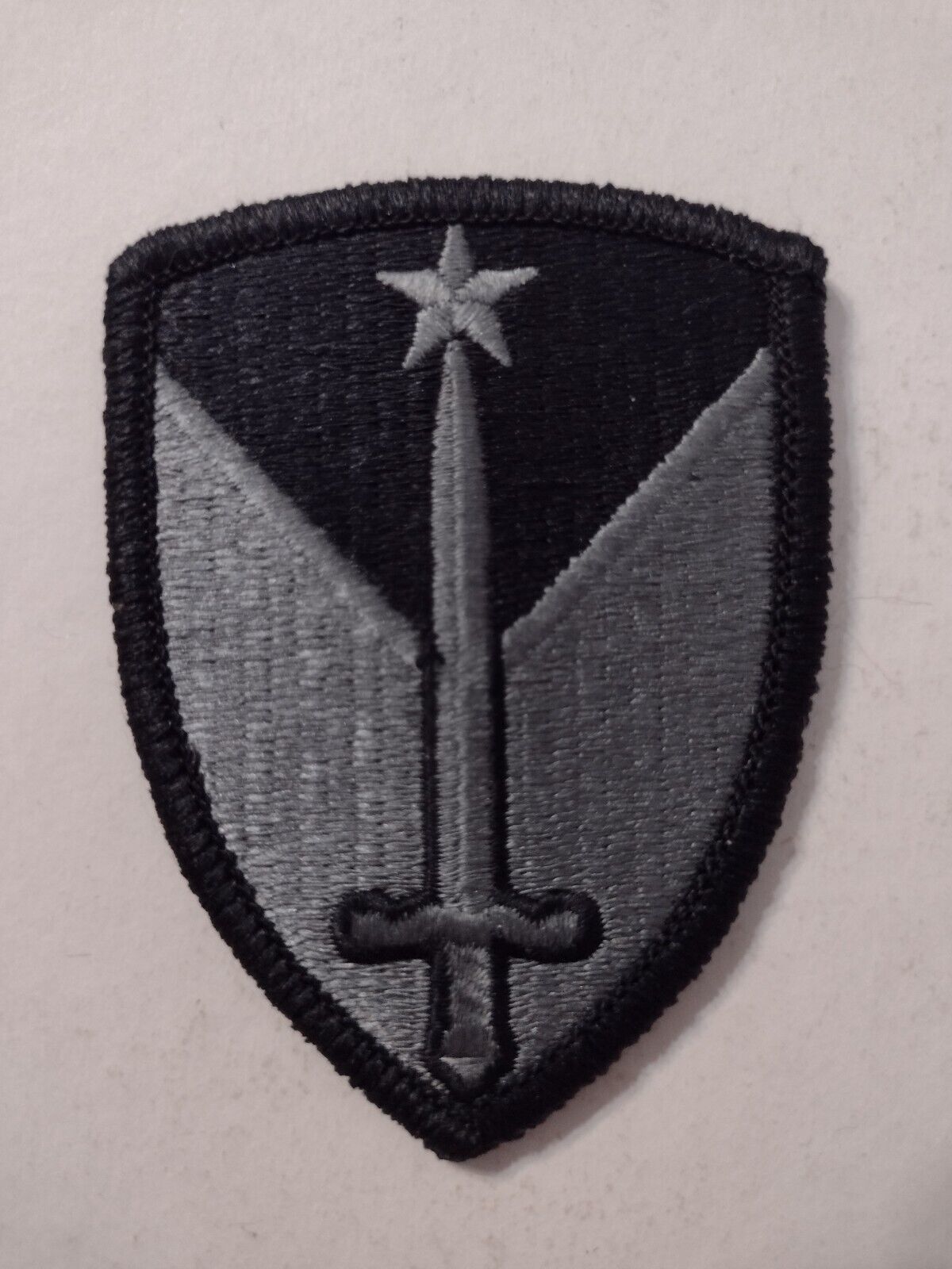 Primary image for ACU PATCH - 407th SUPPORT BRIGADE HAS HOOK & LOOP NEW :KY24-9