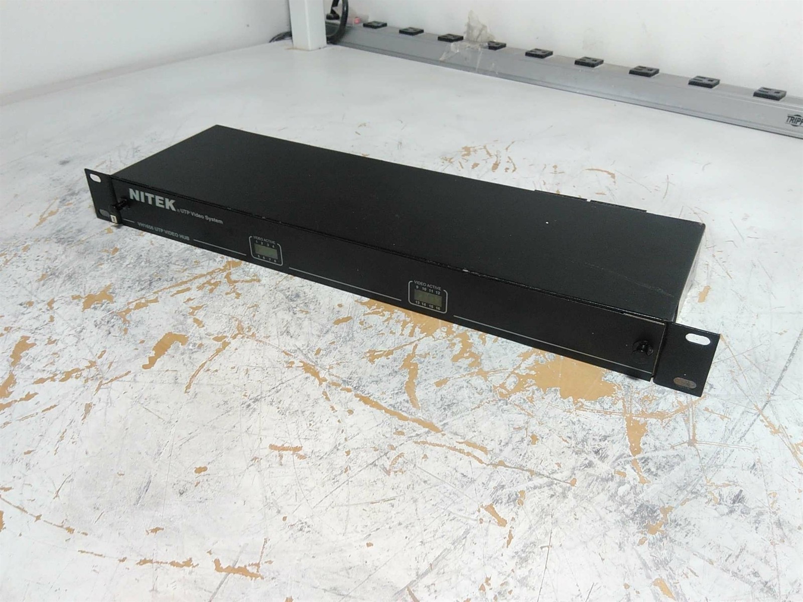 Defective Nitek VH1656 UTP Video Hub With Rack Tabs No PSU AS-IS - $248.55