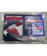 NIP Valley Forge 4&#39;x6&#39; 100% Nylon American Flag Made in USA - $25.75 CAD