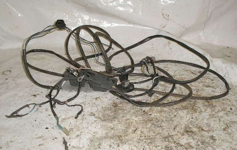 1978 Galaxy 18&#39; Boat W 120 OMC Complete Engine Wiring Harness W Trim Sol... - $45.88