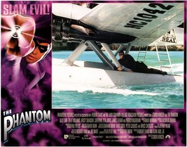 THE PHANTOM (1996) New York Superhero Billy Zane Clings to Bottom of SeaPlane - $35.00