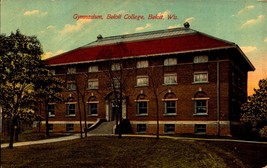 Gymnasium,Beloit College,Wi Rock County Wisconsin Antique 1912 Postcard BK60 - £5.53 GBP